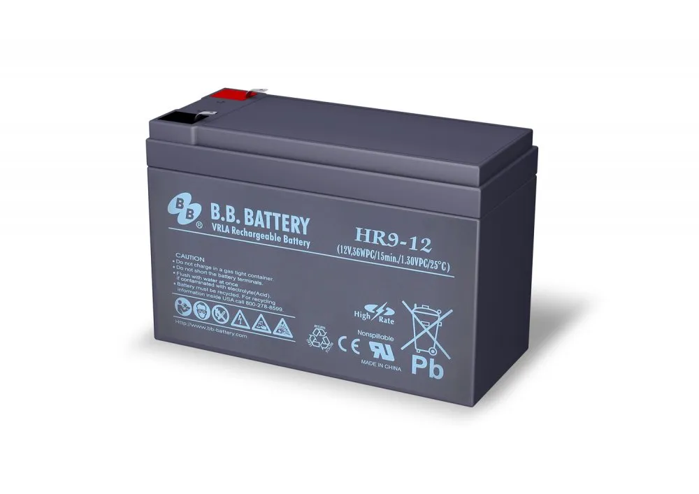 B.B. Battery HR9-12 (HR9-12FR) (9 Ач)